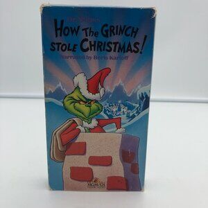 Dr. Seuss Vintage How the Grinch Stole Christmas VHS